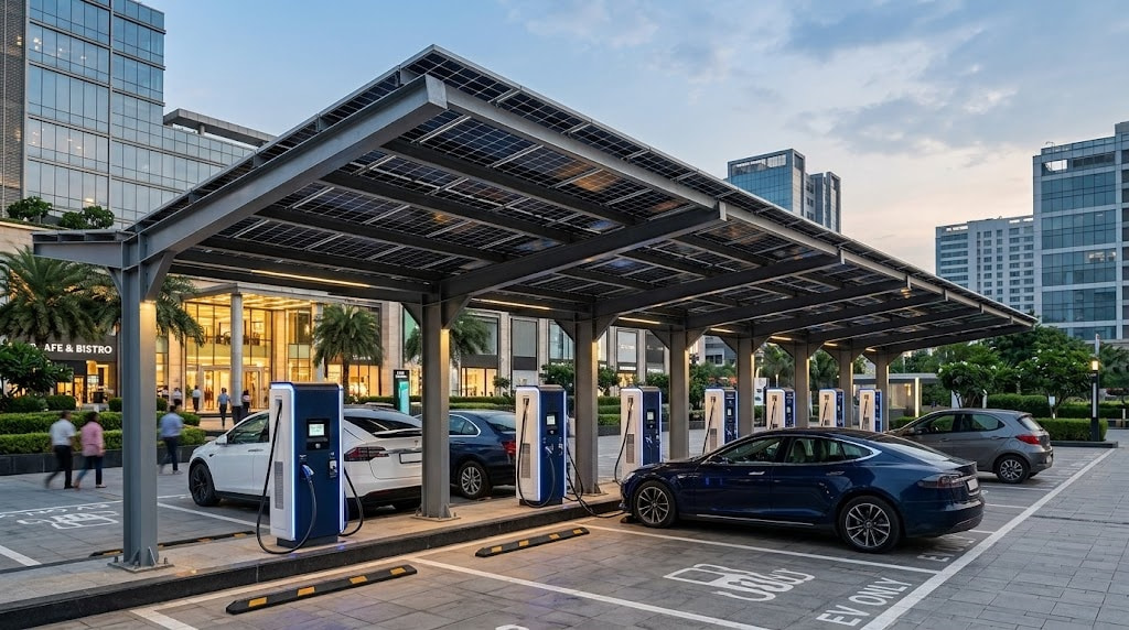 Commercial EV Charging Station
